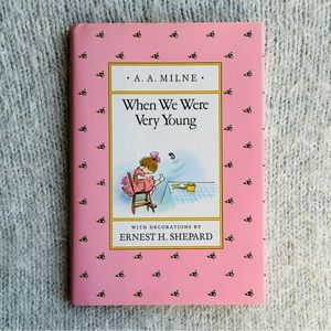 AA Milne When We Were Very Young Hardcover Book Ernest H Shepard Illustrations